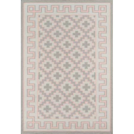 Erin Gates by Momeni Thompson Brookline Pink Hand Woven Wool Area Rug 7'6"" X 9'6 | Walmart (US)
