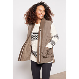 Covey Reversible Quilt Gilet | Evereve