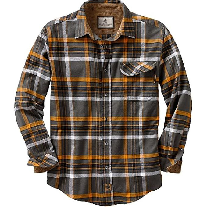 Legendary Whitetails Men's Buck Camp Flannel Shirt | Amazon (US)