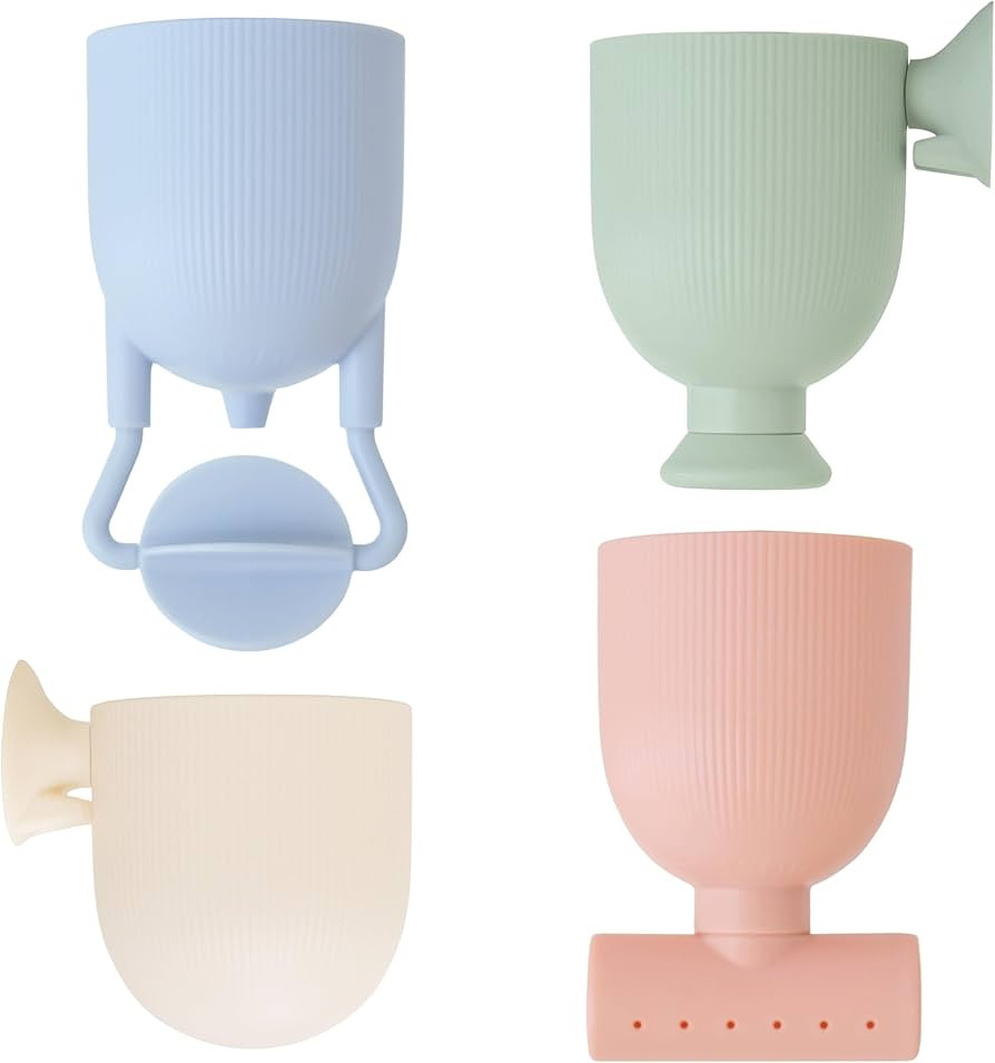 mushie Pour and Play Bath Toy Set | Interactive Water Play for Babies 10+ Months | Amazon (US)