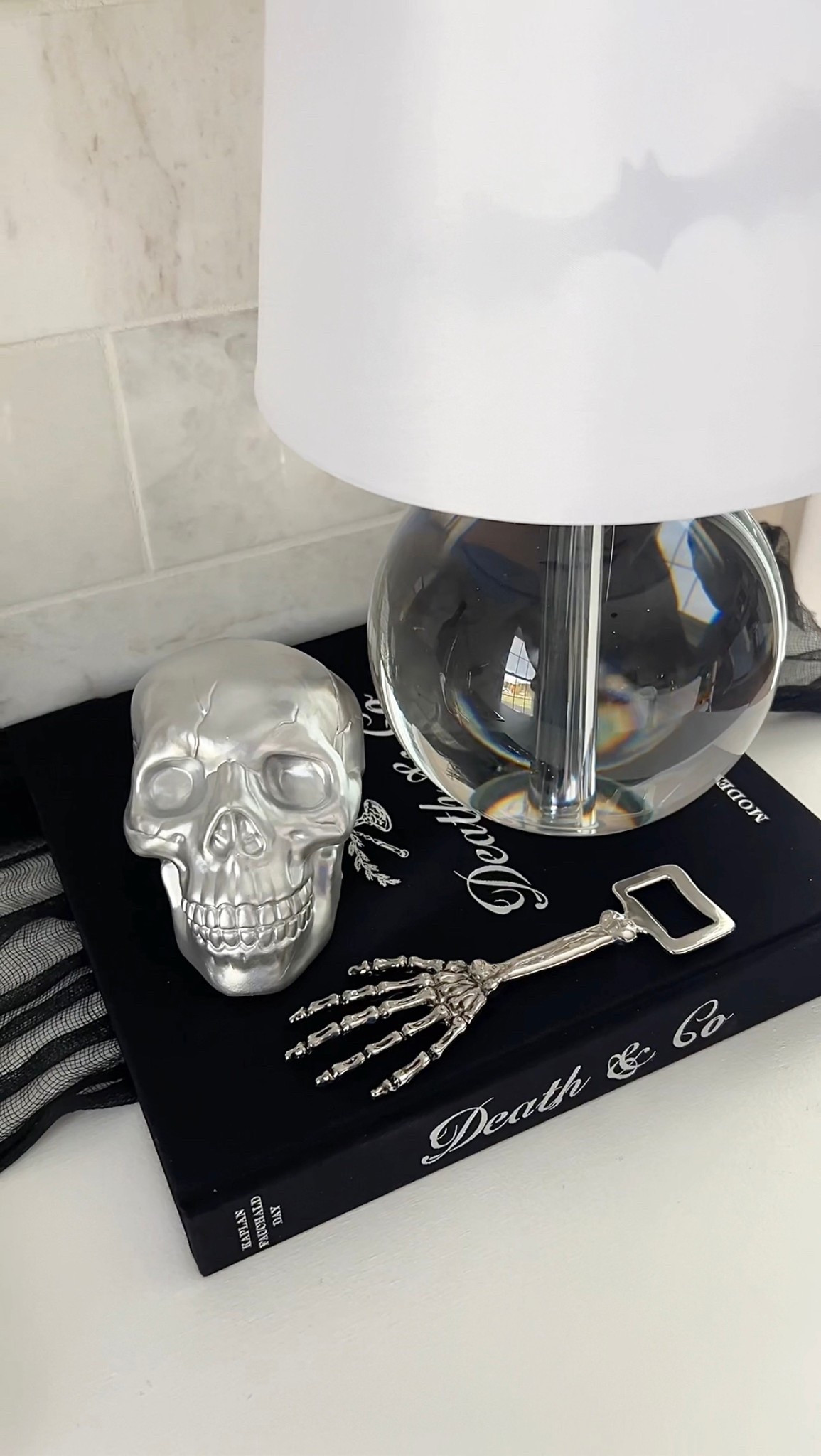 Halloween bar sideboard 💀 

#LTKSeasonal #LTKHome