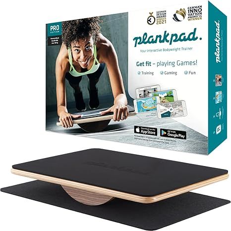 Plankpad PRO - Plank & Balance Board, Get fit while Playing Games & Workouts on iOS/Android App, ... | Amazon (US)