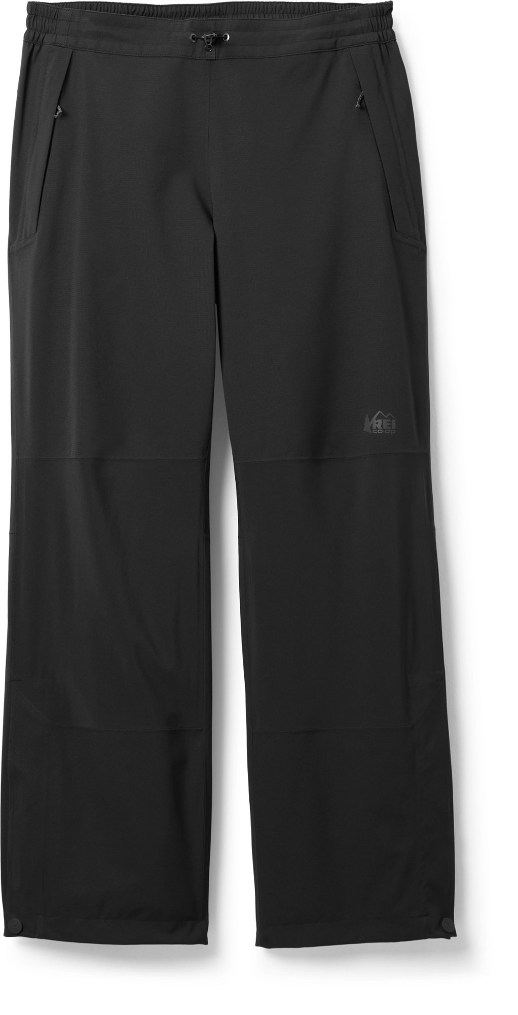 REI Co-op Women's Flash Stretch Rain Pants Black 1X | REI