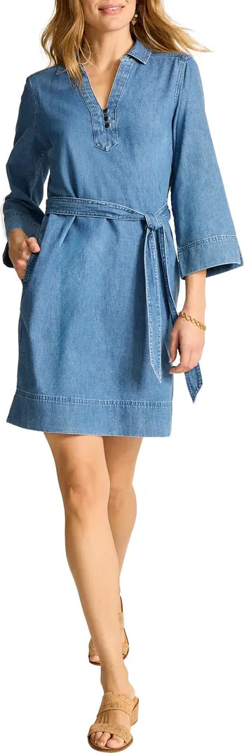 Belted Denim Shirtdress | Nordstrom