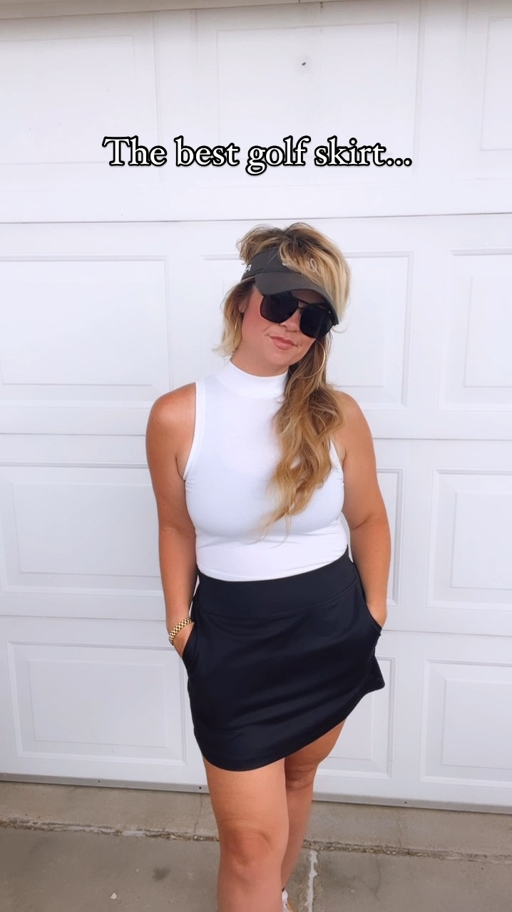 It’s so comfortable! I’m wearing a size medium. Modest full coverage! High waisted and incredibly flattering! The best golf skirt!

Skirt 
Skort
LuluLemon white mock neck
Sunnies 
Visor


#LTKFindsUnder100 #LTKActive #LTKSeasonal