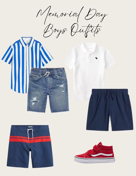 Memorial Day outfit for boys! ✨ 
Red white and blue. Memorial Day weekend. Patriotic outfit. 4th of July outfit. Summer style. Summer outfit 

#LTKSeasonal #LTKkids