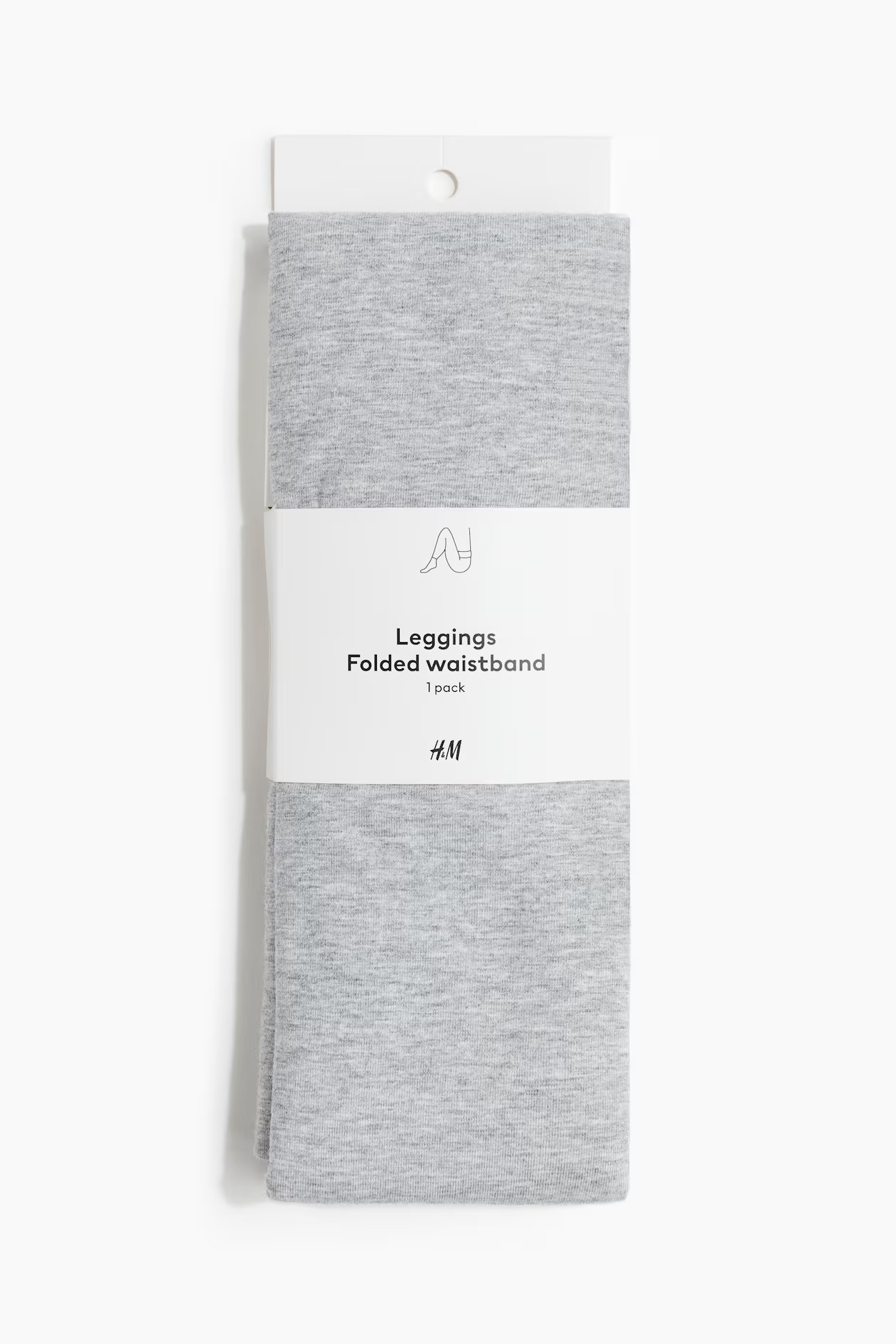 Folded-waistband leggings | H&M (UK, MY, IN, SG, PH, TW, HK)