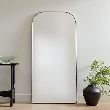 Streamline Wide Arch Oversized Floor Mirror - 35"W x 72"H | West Elm | West Elm (US)