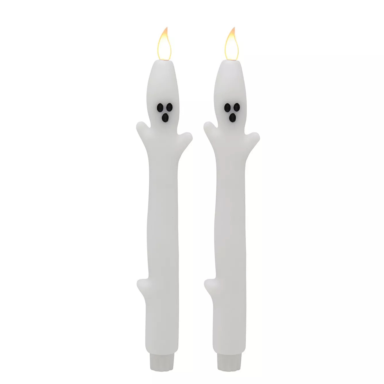 Celebrate Together\u2122 Halloween Ghost LED Taper Candles Set of 2 | Kohl's