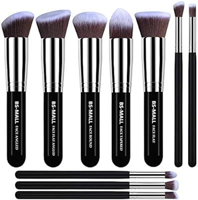 BS-MALL(TM) Makeup Brushes Premium Makeup Brush Set Synthetic Kabuki Makeup Brush Set Cosmetics F... | Amazon (US)