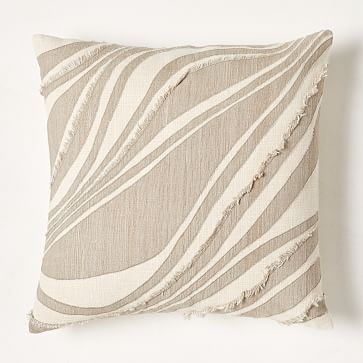 Ripple Wave Pillow Cover | West Elm (US)