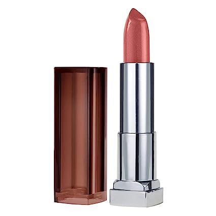 Maybelline New York Color Sensational Nude Lipstick, Satin Lipstick, Warm Me Up, 0.15 oz | Amazon (US)