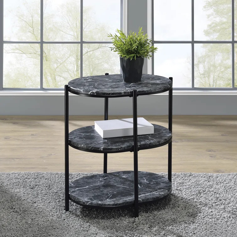 Krisette 26.25'' Tall End Table | Wayfair North America