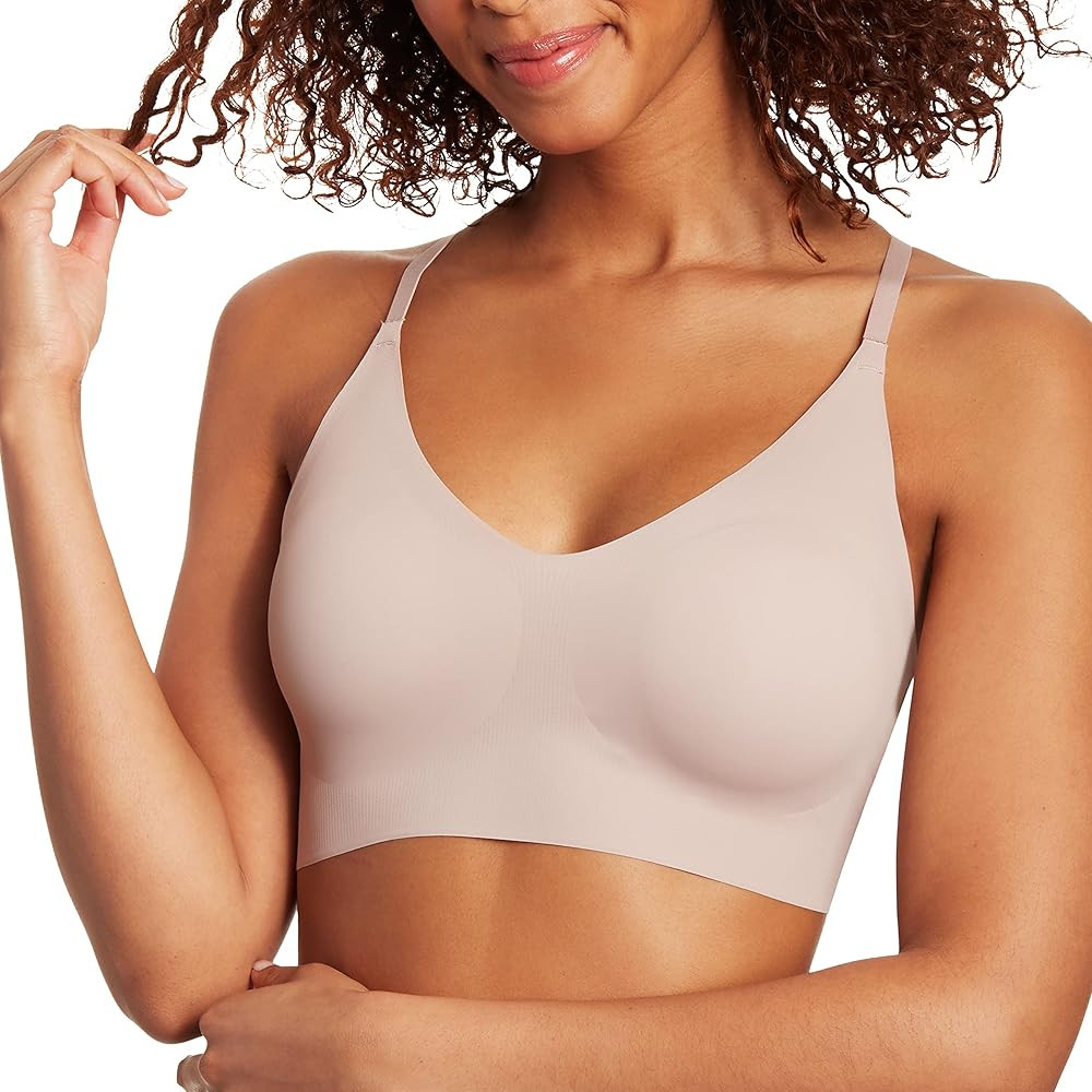Maidenform Womens Pure Comfort Bralette with Lace Trim, Pullover Wireless Bra, Lace Racerback | Amazon (US)