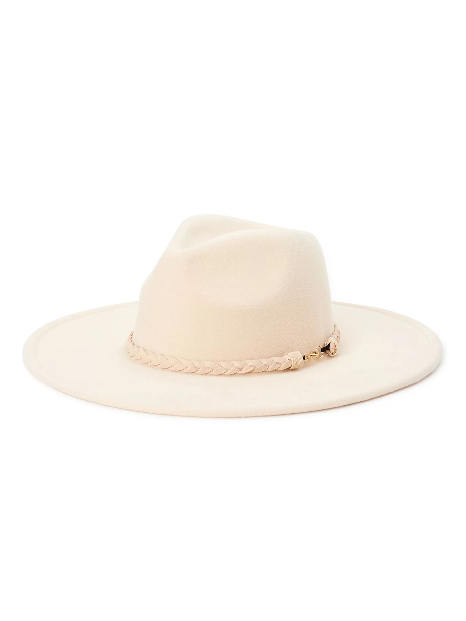 Time and Tru Women’s 2-Band Fedora - Walmart.com | Walmart (US)