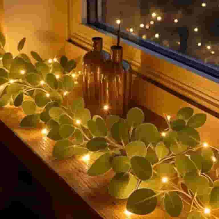 Tyidzon Twinkling Tree Fairy Light Olive Vine, LED Fairy Lights Prelit - Battery Operated, Pre-Li... | Walmart (US)