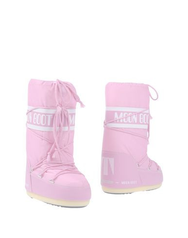 Moon Boot Moon Boot Nylon Kid Girl Boot Pink Size 3.5Y Textile fibers | YOOX (US)