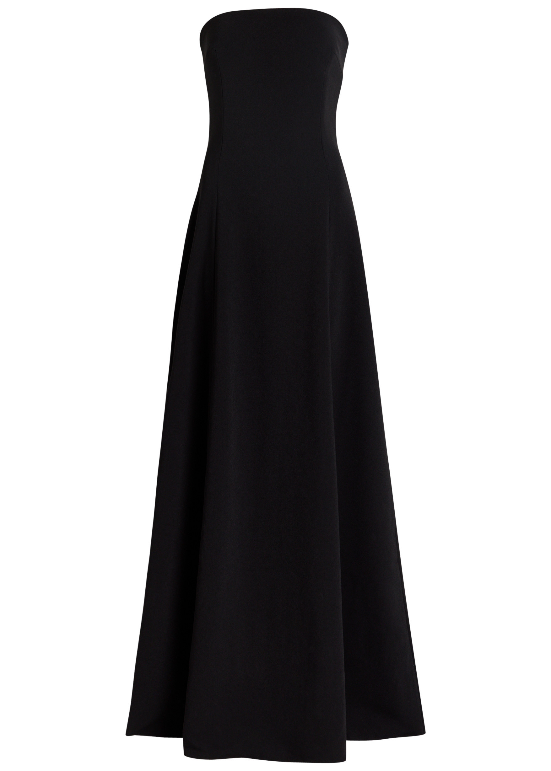 Helena strapless crepe maxi dress | Harvey Nichols