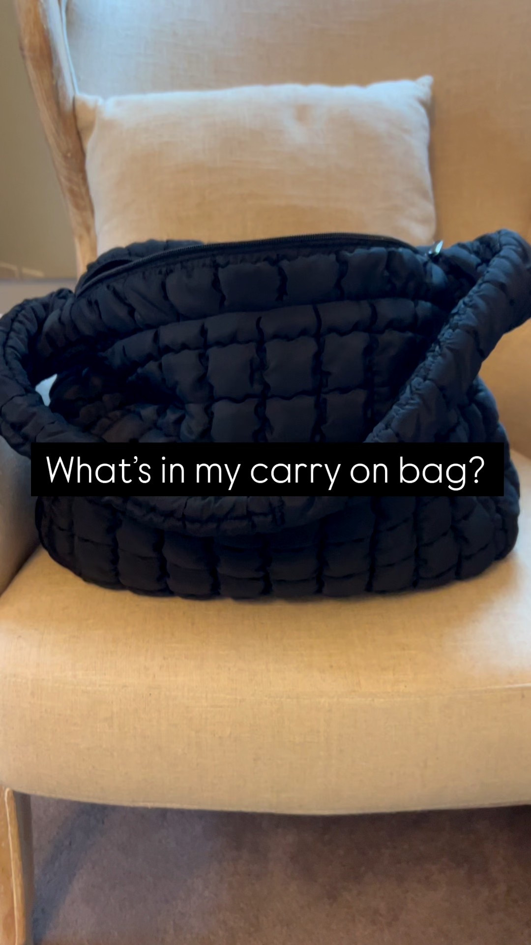 The essentials I pack in my carry on for any trip. Using this boho puffer bag really helped me fit all of it in with ease and it carried so well. 

#LTKgrwm #LTKOver40 #LTKTravel