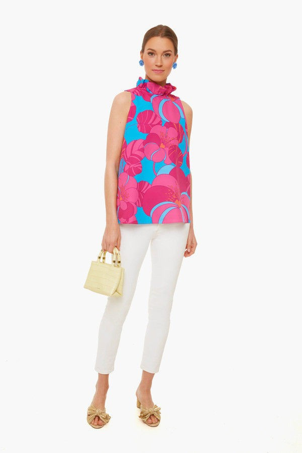 Wild Azalea Mason Blouse | Tuckernuck (US)