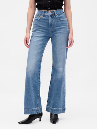 High Rise Relaxed Flare Jeans | Gap | Gap (US)