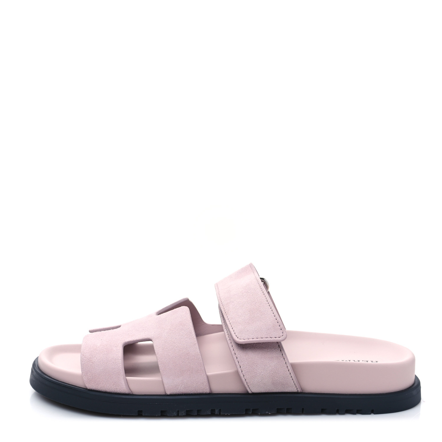 Suede Goatskin Womens Chypre Sandals 36 Rose Porcelaine | FASHIONPHILE (US)