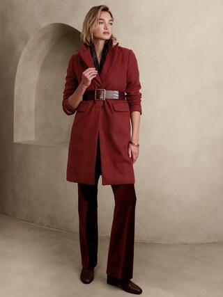 Double Cloth Coat | Banana Republic Factory