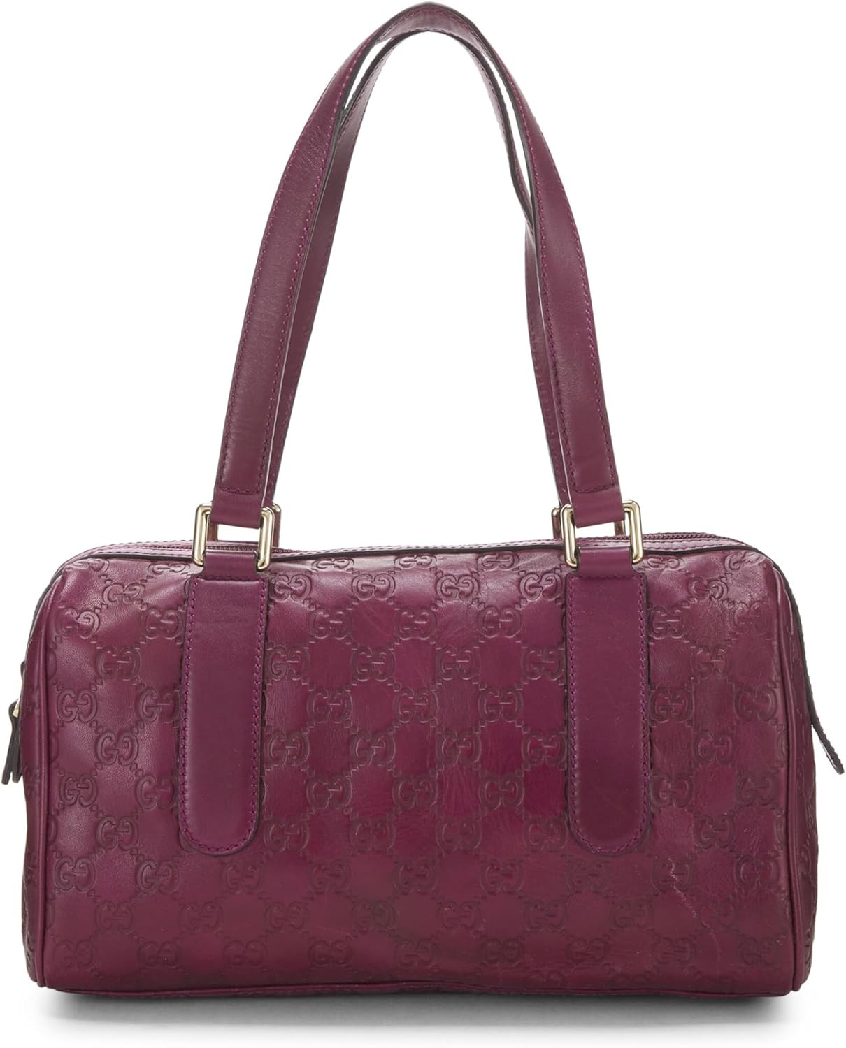 Pre-Loved Purple Guccissima Boston Bag, Purple | Amazon (US)