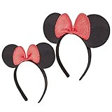Disney girls Disney Minnie Mouse Ears Adult, Set of 2 for Mommy Me, Matching Adult Little G Headband | Amazon (US)