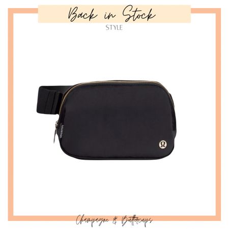 ✨Runnnnnn!! Black and gold belt bag currently in stock!! Grab one fast!

#lululemon #lululemonbeltbag #beltbag #blackbeltbag #restock

#LTKunder50 #LTKtravel #LTKitbag
