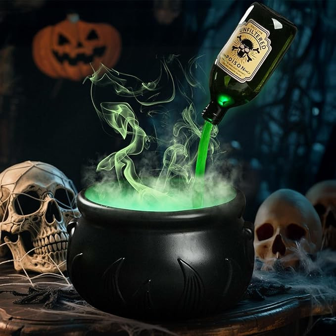 Halloween Decorations Indoor - DIY Floating Potion Set with Witches Cauldron and Mist Maker - Spo... | Amazon (US)