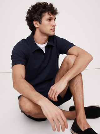 Waffle-Knit Polo | Banana Republic (US)