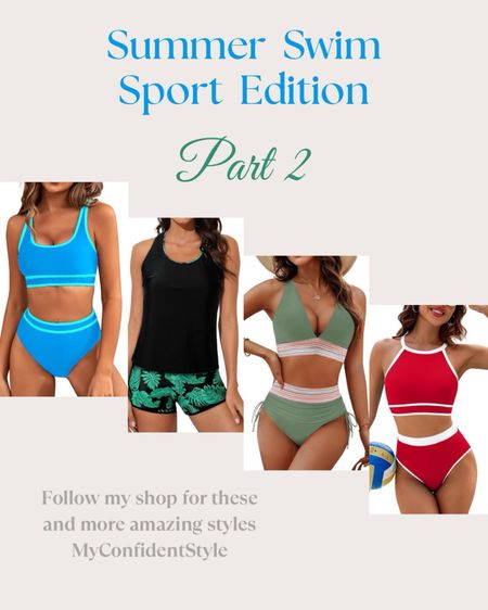 Planning an active summer? You’ll need some great activewear and these swimsuits are just the ticket you’ll need to usher you into the Summer swim season. 

Sporty, chic and oh so functional! These suits are great finds all under $50

#Swimsuit #swimmie #SummerSwim #Swimsuits #sportyswimwear #sportyswimsuits #2pieceswimwear #2pieceswimsuit #tankini

#LTKActive #LTKOver40 #LTKSeasonal