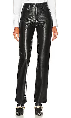Good American Better Than Leather Icon in Black Eel01 from Revolve.com | Revolve Clothing (Global)