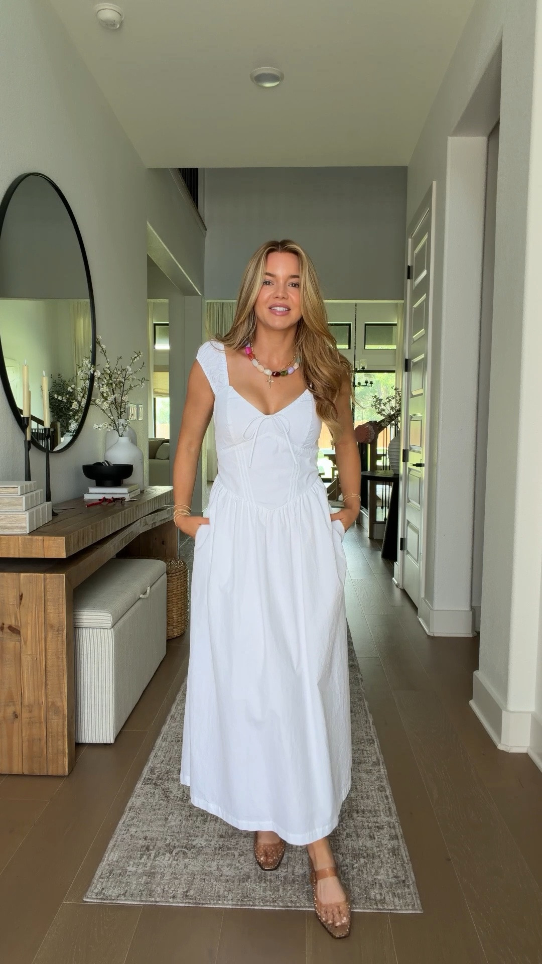 wearing an xs regular, i’m 5’3. last day to use code AFSUMMER