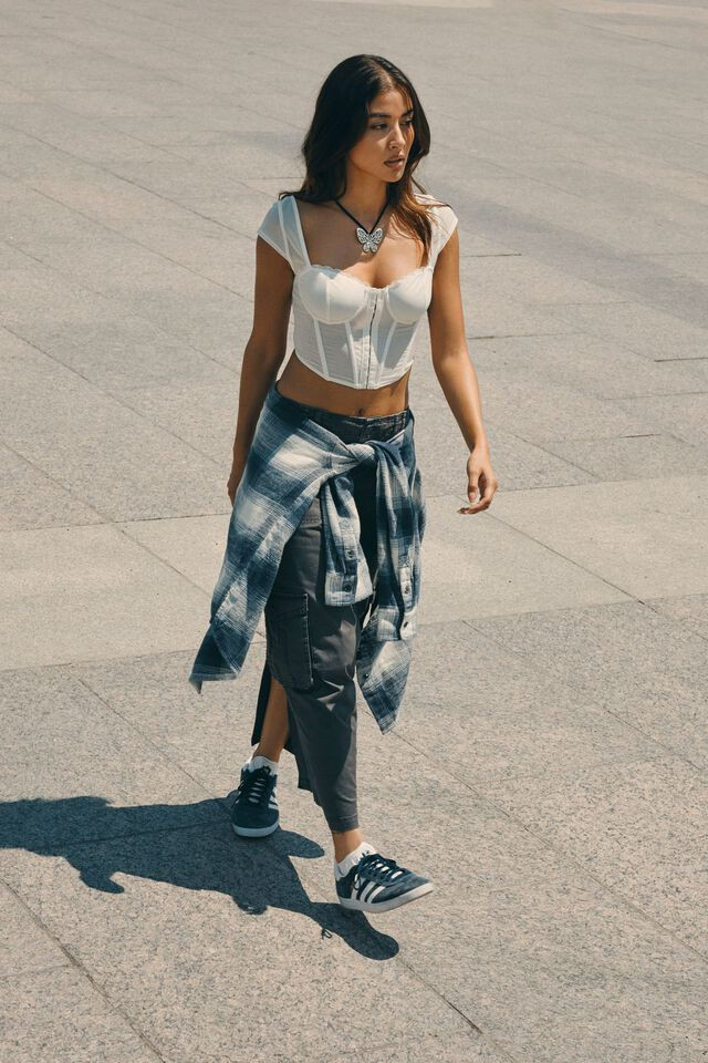 Kai Cargo Skirt | Garage Clothing