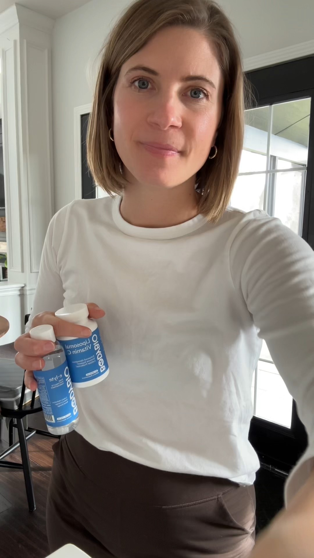 Sinus pressure had me slowing way down this week 🤧 I’m a high energy lady so I can’t stand anything that slows me down!! 

One of the first things I reach for anytime I feel something coming on is BodyBio Liposomal Vitamin C + their Electrolytes.

✨ Why these help so much during sickness:
• Liposomal Vitamin C is highly absorbable, meaning your body can actually use it to support immune function and reduce inflammation
• Vitamin C supports collagen and tissue repair — which is huge when sinuses feel irritated or inflamed
• Electrolytes help keep your cells hydrated (especially important when you’re congested, run down, or not eating normally)
• Proper hydration = better mucus flow + less sinus pressure

I love that BodyBio focuses on clean ingredients, no artificial junk, and cellular-level support — gentle but effective, especially when your body needs extra care.

If you’re dealing with sinus issues, travel sickness, or just want to support your immune system this season, these are staples in our house 🤍

Use BALANCEDFRIENDS for a discount on BodyBio website or get from Amazon linked here  

#LTKmomlife #LTKdayinmylife #LTKvlog