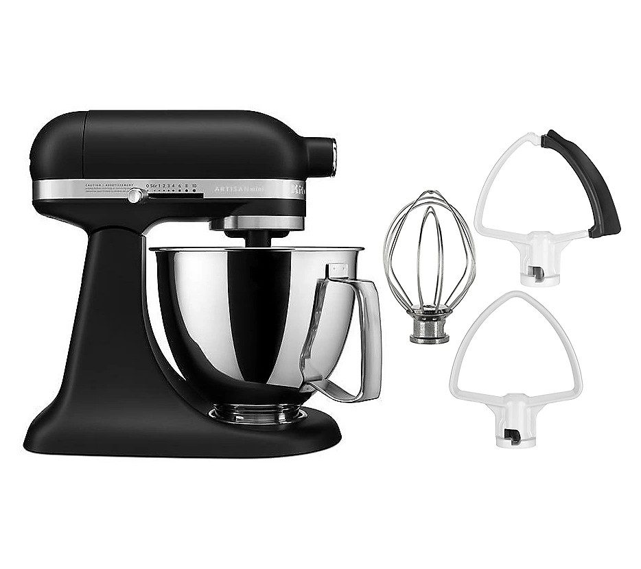 KitchenAid Artisan Mini 3.5-qt Stand Mixer w/ Stainless Bowl | QVC