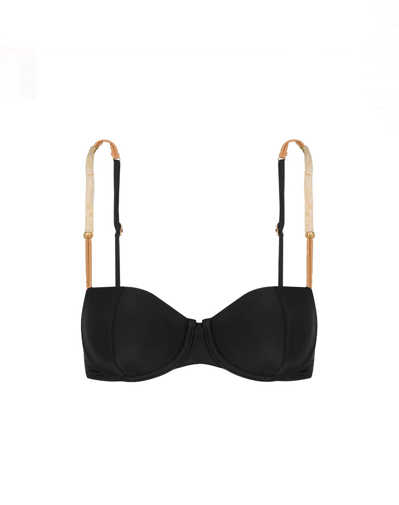 Brooke Mel Top - Black | ViX Swimwear