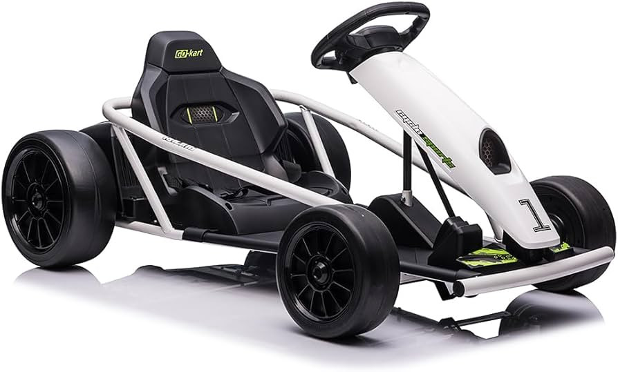 24V Go Kart for Kids 8-12 Years, 300W*2 Extra Powerful Motors, 9Ah Large Battery 8MPH High Speed ... | Amazon (US)