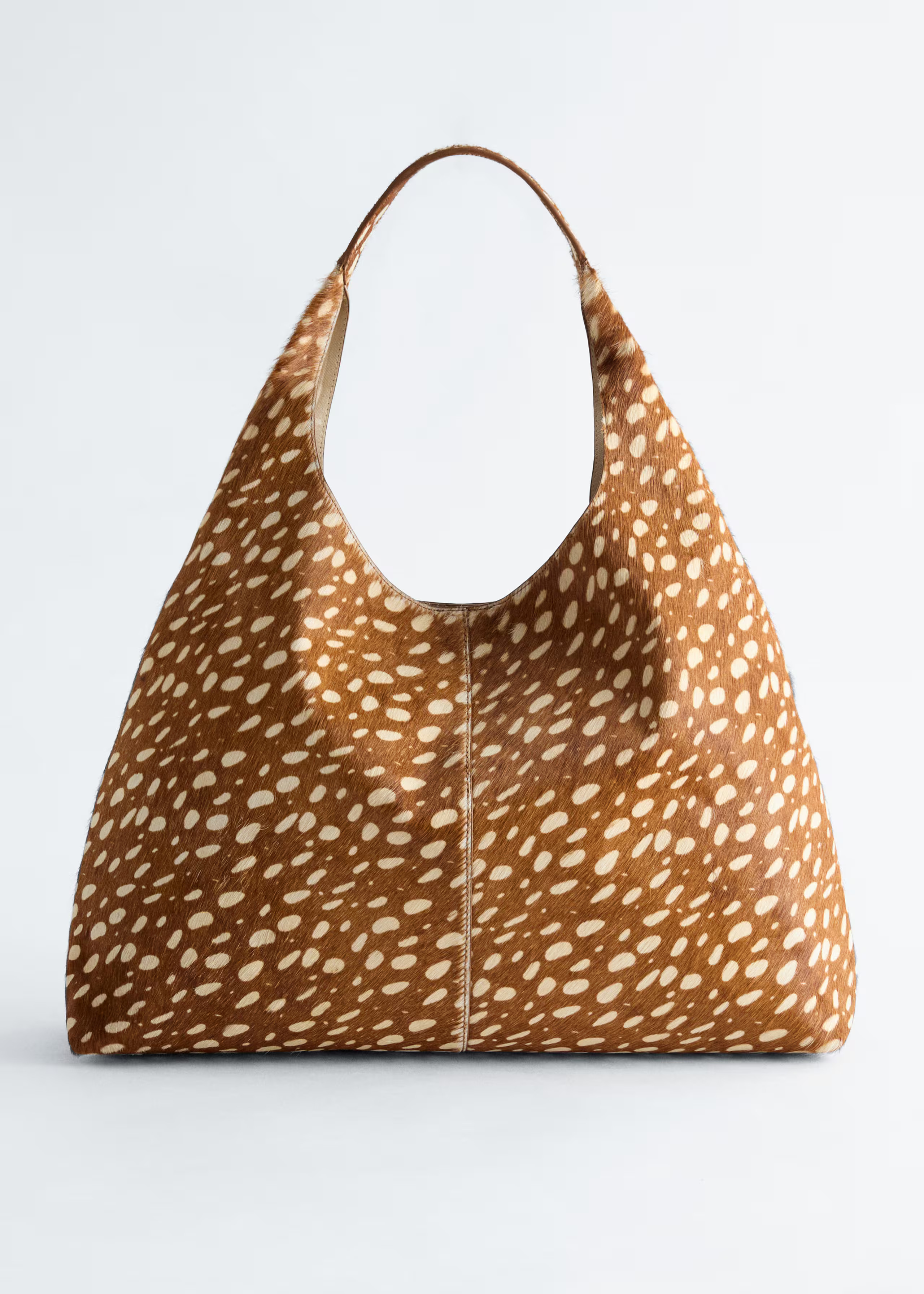 Tote bag en cuir imprimé biche | & Other Stories EU