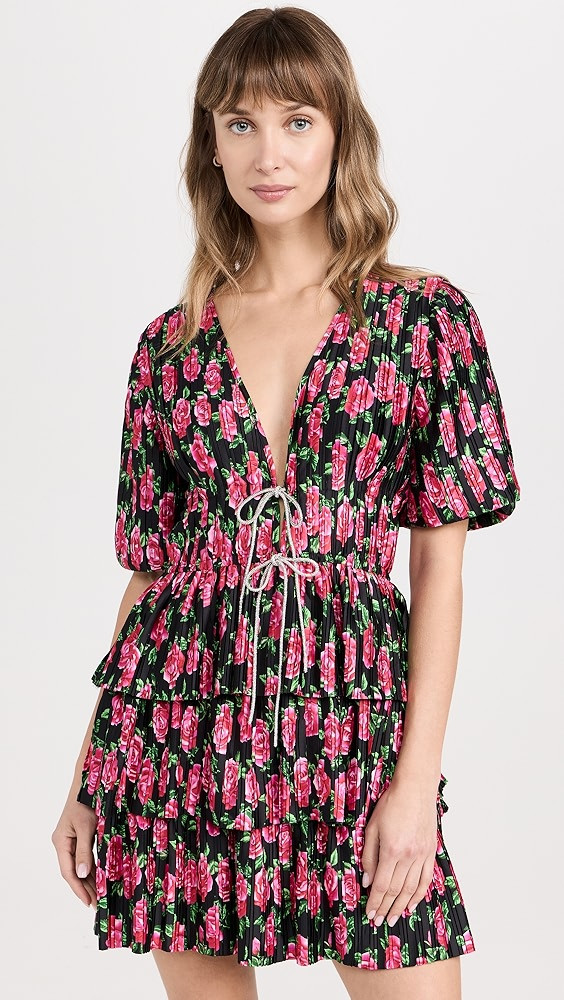 WAYF Tie Front Mini Dress | Shopbop | Shopbop