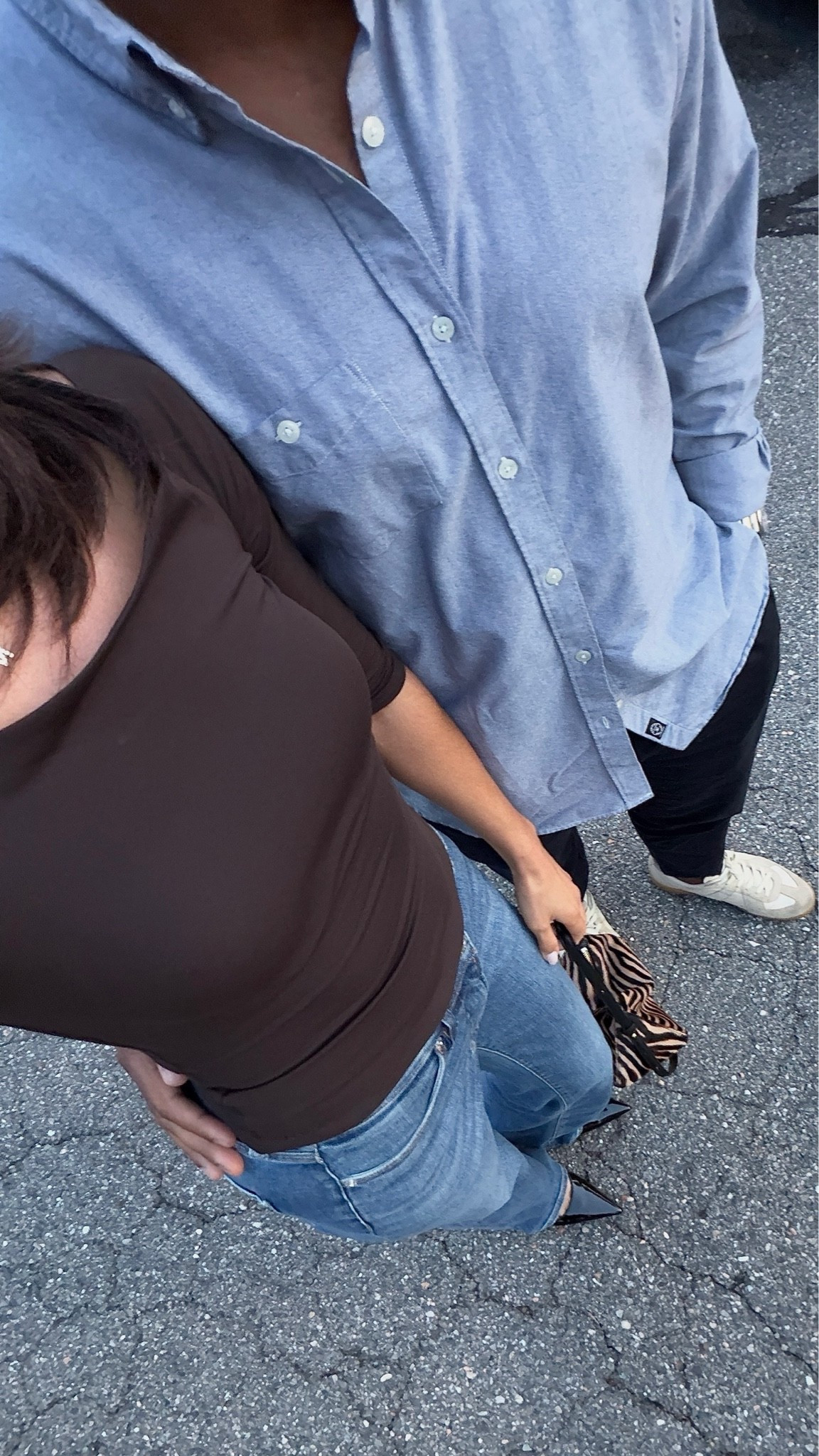 Fall date night outfit 🤎 these jeans are worth every penny!! the most flattering denim I own 👀 they have stretch and feel super soft on the body! Wearing size S top and size 27 jeans 

fall outfit, fall fashion, date night outfits, dinner outfit, city outfit, weekend outfit, jeans outfit, designer denim

#LTKootd #LTKSeasonal