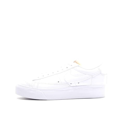 Nike Blazer Low Platform DJ0292-100 Womens Casual Shoes (White/White-Black) | Amazon (US)