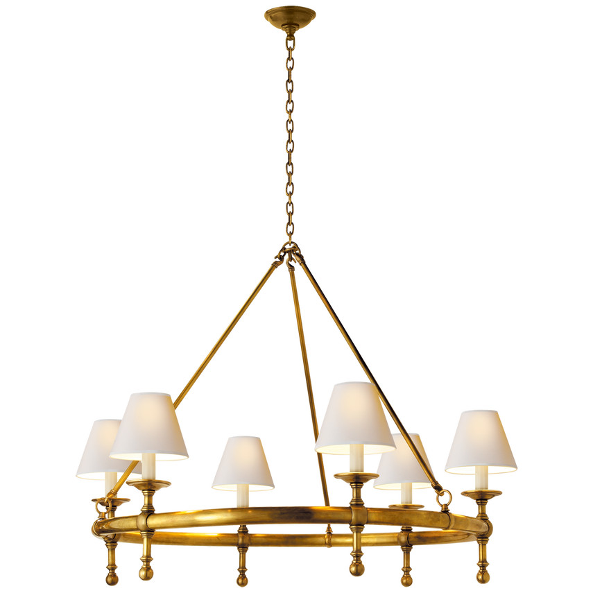 Classic Ring Chandelier | Visual Comfort