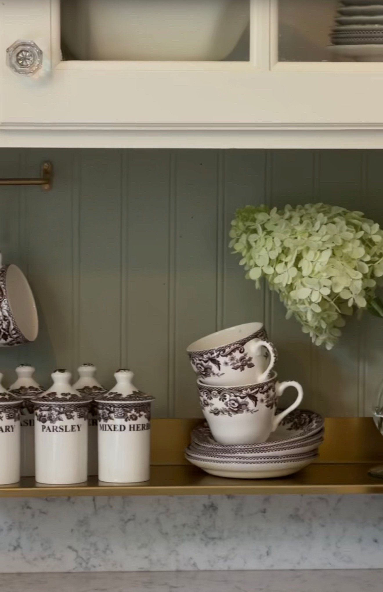 These spice jars & tea cups are beautiful enough to leave out on counter year round🤎

#LTKHome