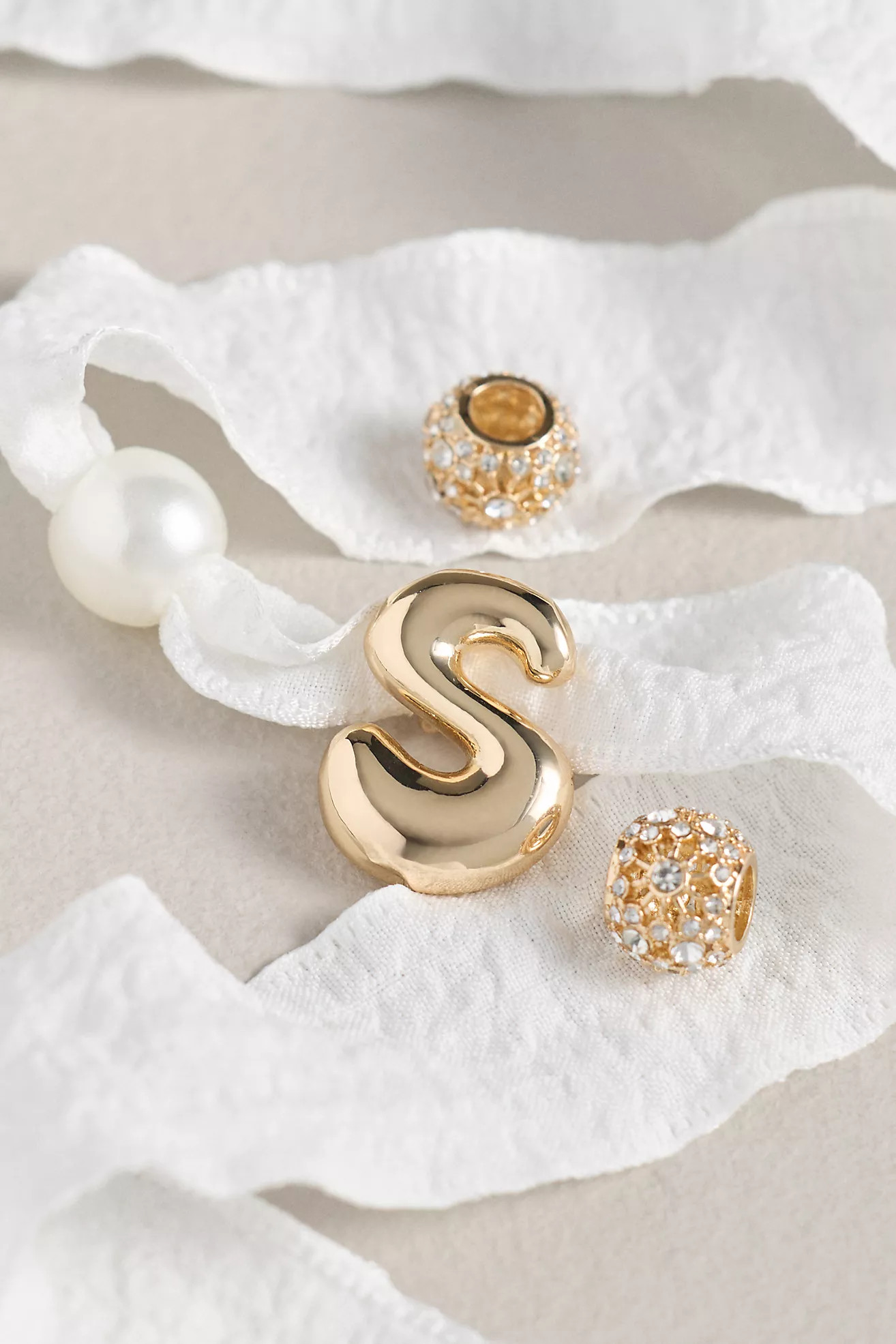 Monogram Charm Shoe Laces | Anthropologie (US)