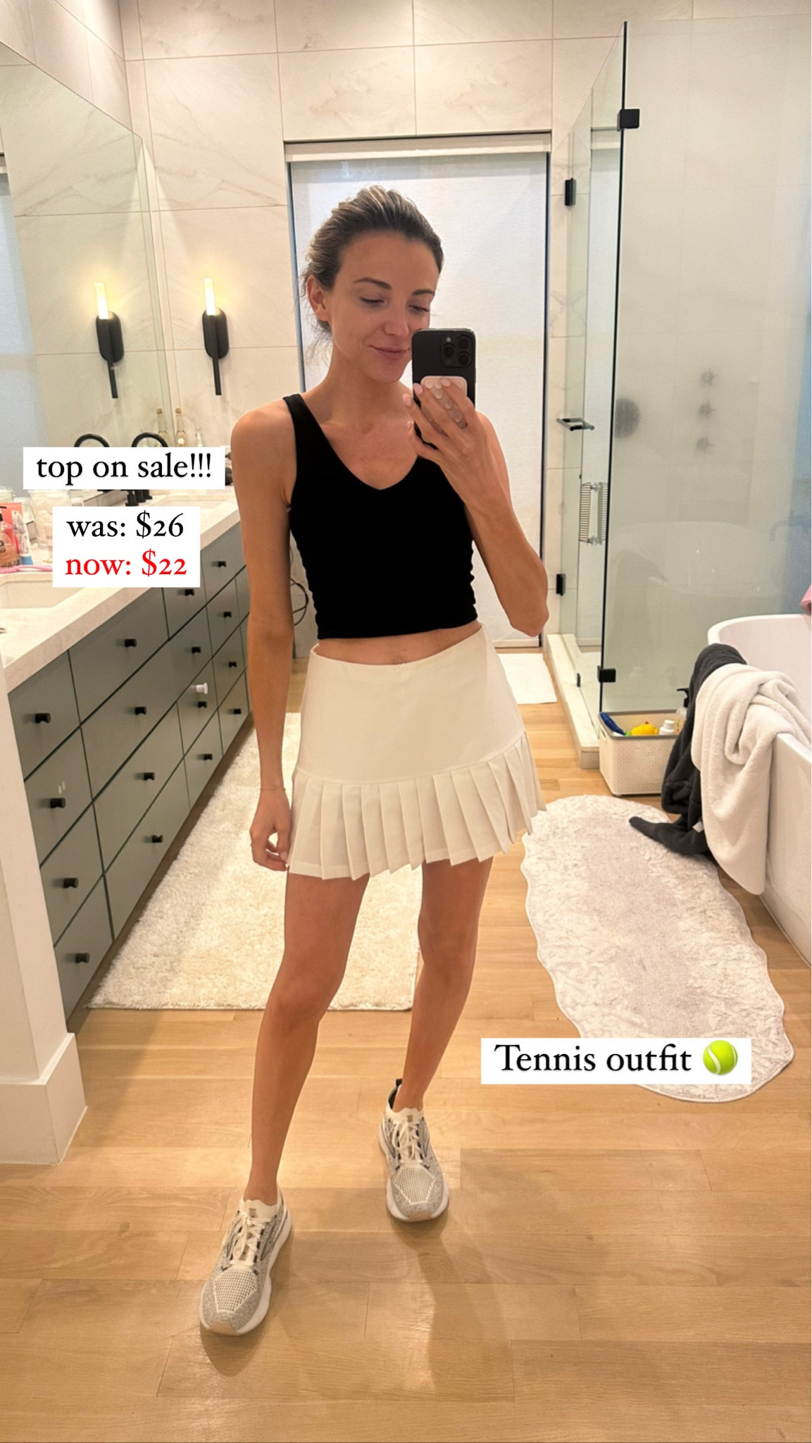 Tennis outfit 

#LTKSeasonal #LTKFitness #LTKsalealert