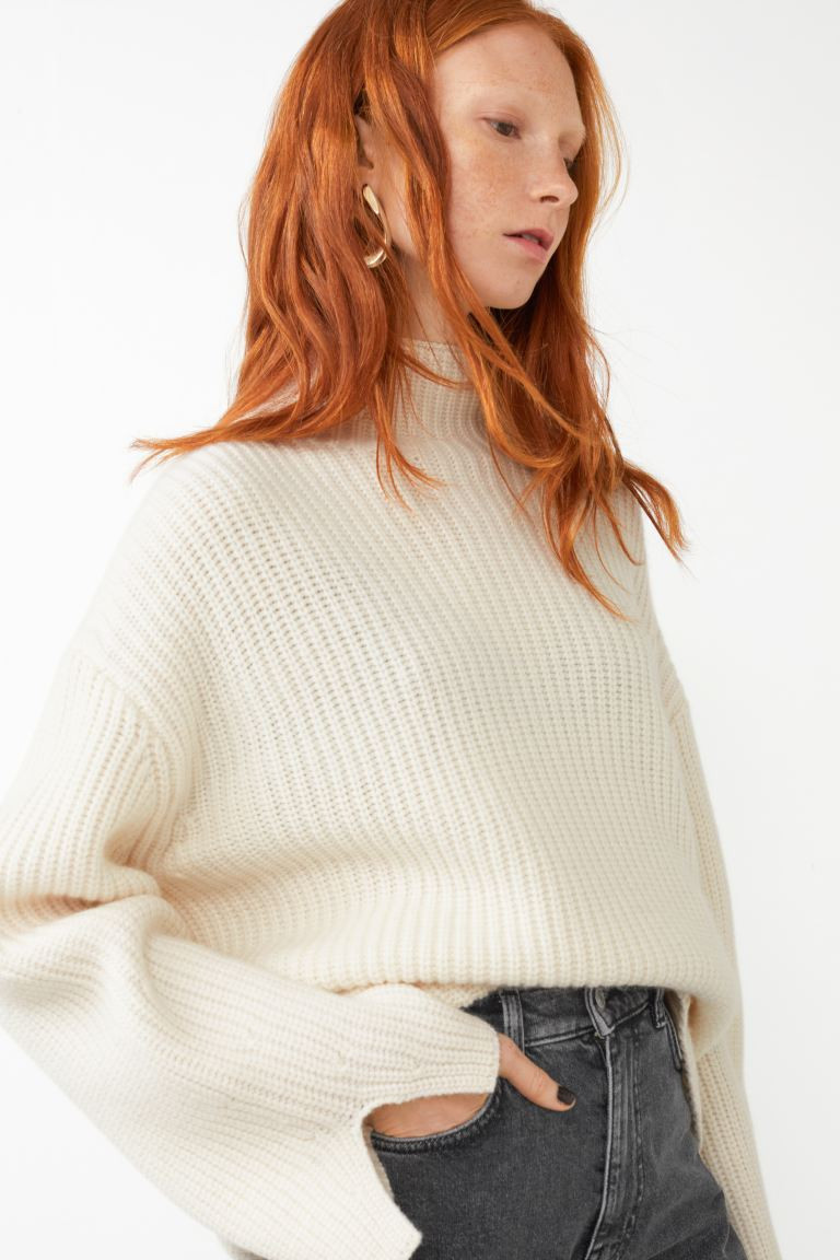 Oversized Wool Knit Jumper | H&M (UK, MY, IN, SG, PH, TW, HK)