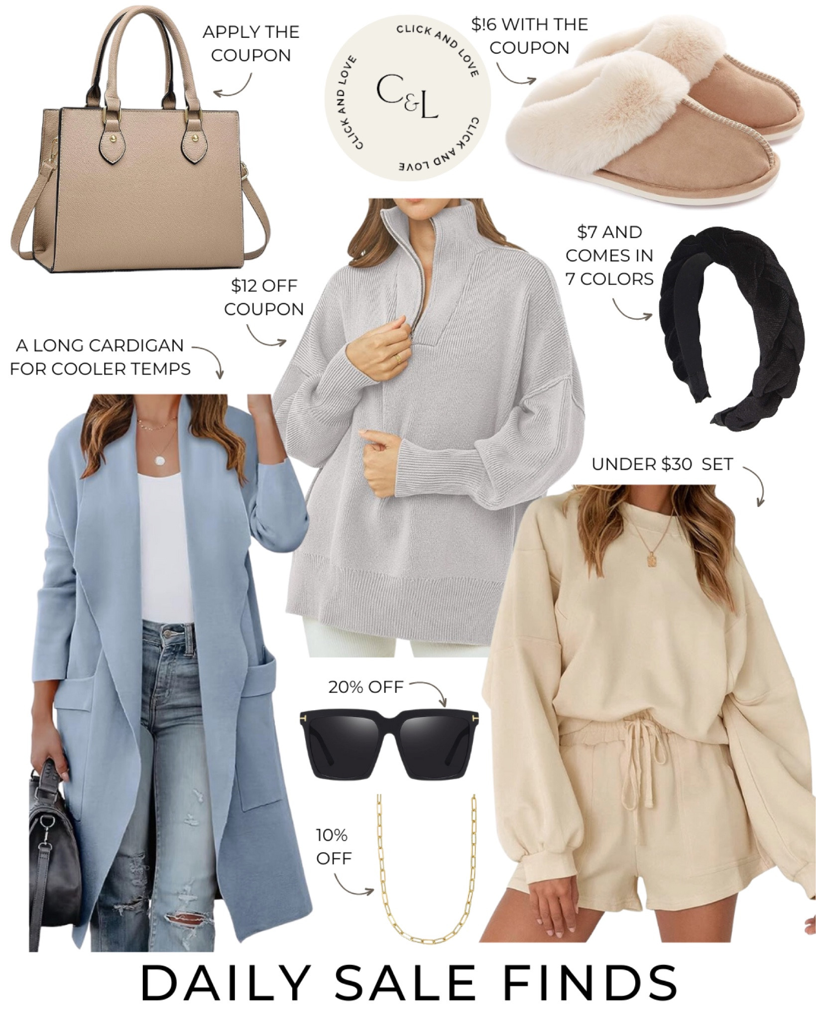 Fashion finds on sale now ✨grab this comfy lounge set under $30! 

Lounge wear, lounge set, outfit inspiration, fashion, fashion finds, headband, sunnies, sunglasses, gold chain, gold necklaces, jewelry, cardigan, blazer, sweatshirt, handbag, purse, slippers, house shoes, Amazon, Amazon fashion, Amazon finds, Amazon must haves, Amazon sale, sale finds, sale alert, sale #amazon #amazonfashion

#LTKSeasonal #LTKsalealert #LTKstyletip